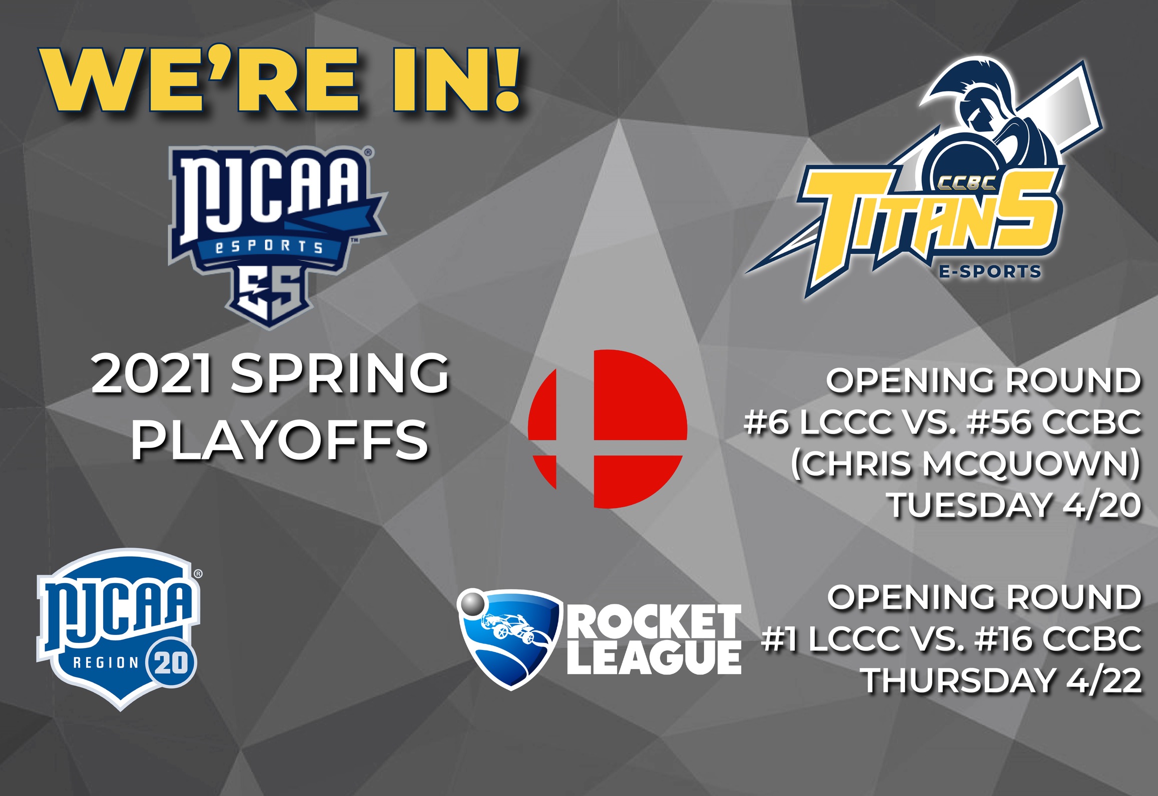 Titan Esports earn 2021 NJCAA-E Spring Championships Births